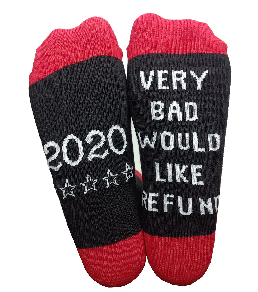 2020 Sucks Bad Poor Funny Socks 2020 Socks A Star Novelty Socks